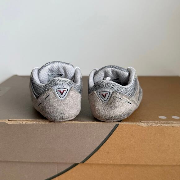 New Balance 990 V5 Grey/White Crib Sneakers- SZ  2 C - Picture 8 of 12